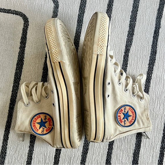 RARE Converse Chuck Taylor All Star Hi Top Back Zip Shoes - Picture 3 of 7